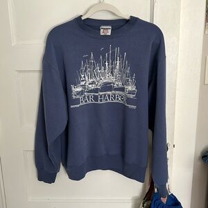 Vintage bar harbor sweatshirt